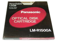 PANASONIC LM-R1500A 1.5GB 5.25" REWRITABLE OPTICAL DISK 1PK ( LMR1500A )